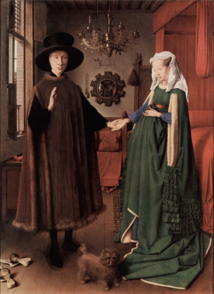 1434-van-eyck.epoux-arnolfini | Galerie du collège Faubert